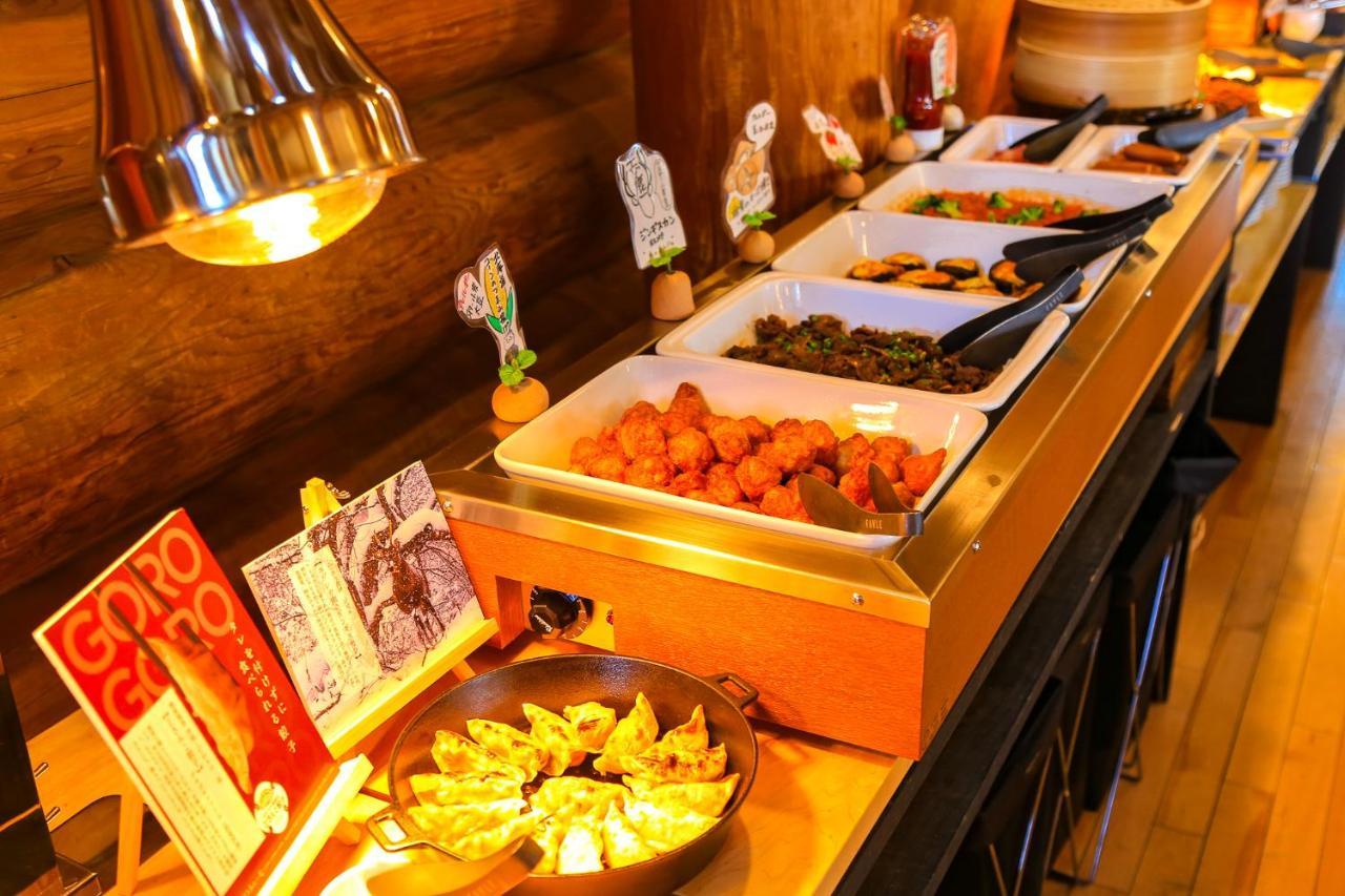 Log Hotel The Maple Lodge Iwamizawa Bagian luar foto
