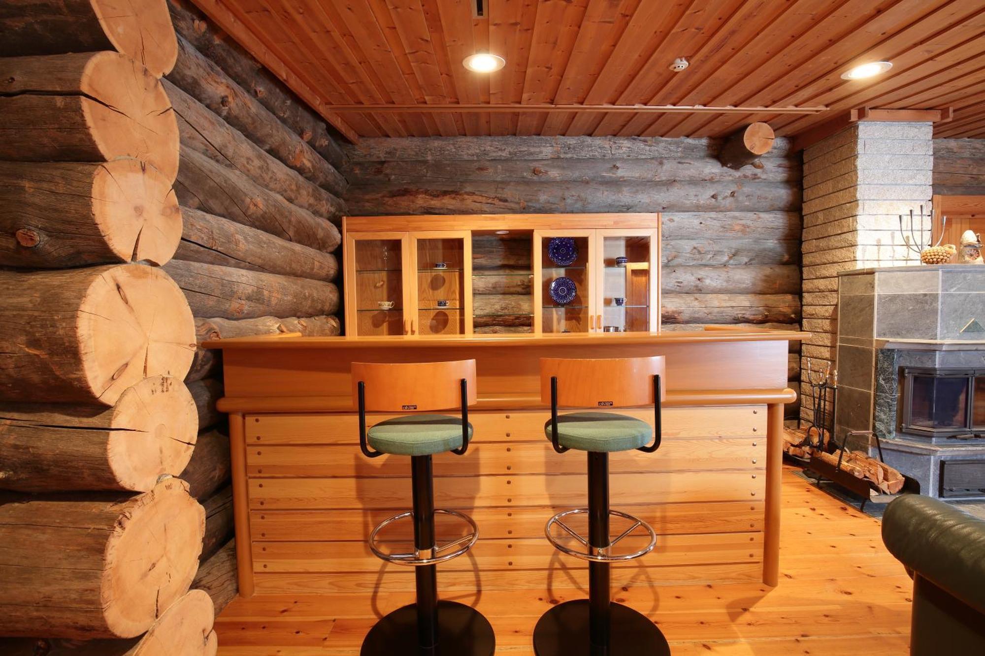Log Hotel The Maple Lodge Iwamizawa Bagian luar foto